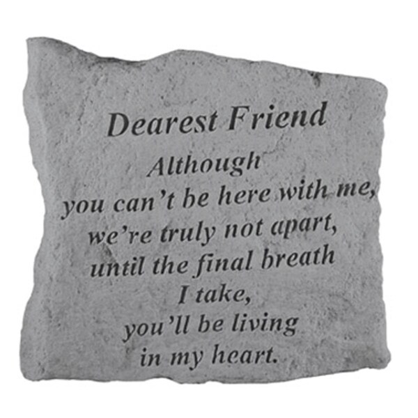 Kay Berry - Inc. Dearest Friend Although You Can-t Be Here - Memorial - 5.25 Inches x 5.25 Inches KA313361 - main